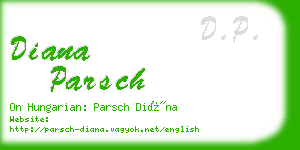 diana parsch business card